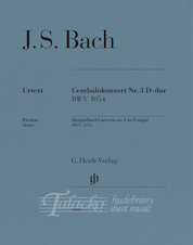 Harpsichord Concerto no. 3 D major BWV 1054